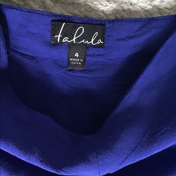Talula royal blue cocktail dress with spaghetti straps - Picture 9 of 12